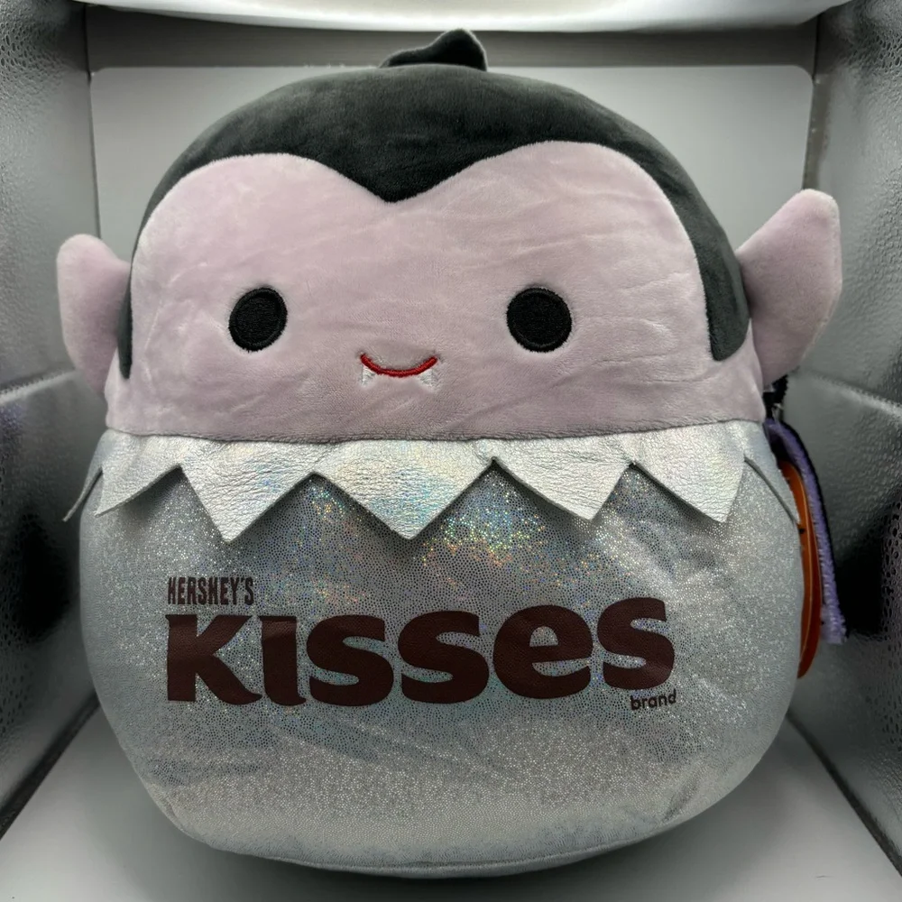 🎃 Squishmallows 2022 Halloween Hershey Squad Waylee Kisses Vampire Plush NWT 🧛